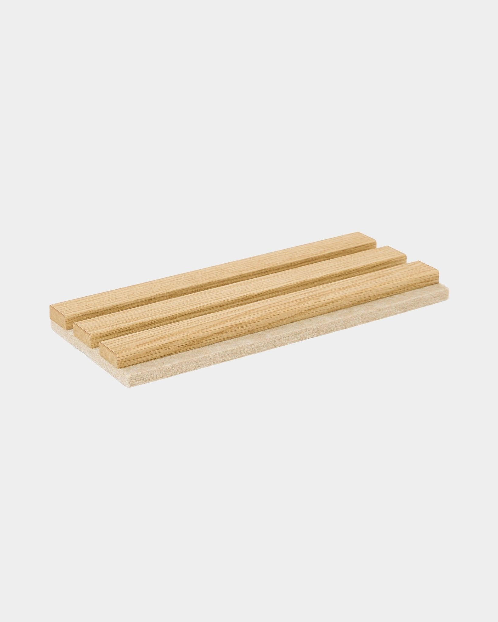 Akupanel | Sample / Wood-like, Southern Oak, Beige Felt